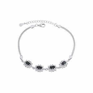 Bransoletka srebrna elegancka