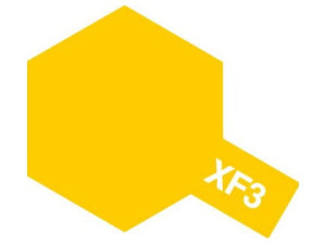 Farba emaliowa XF3 Flat yellow