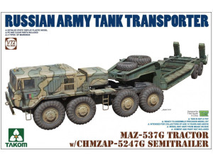 Ciężarówka MAZ-537G & naczepa ChMZAP-5247G
