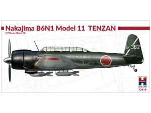 Samolot Nakajima B6N1 Model 11 Tenzan