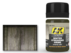 Weathering Winter streaking grime