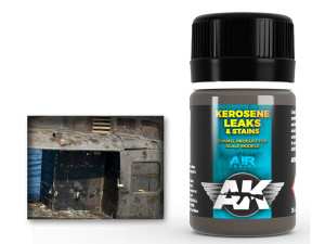 Weathering Kerosene leaks and stains
