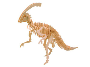 Dinozaur Parasaurolophus składanka