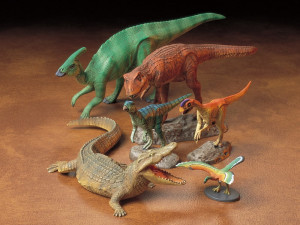 Dinozaury krokodyl ptak stworzenia mezozoiczne