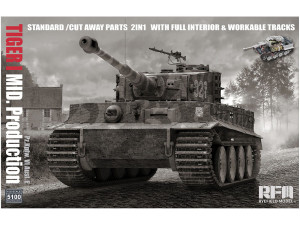 Czołg Tiger I PzKpfw VI Middle production