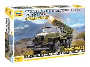Wyrzutnia samobieżna BM-21 Grad URAL-4320