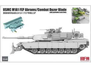 Czołg USMC M1A1 FEP Abrams z lemieszem