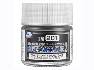 Farba metaliczna Mr.Color Super Fine Silver 2