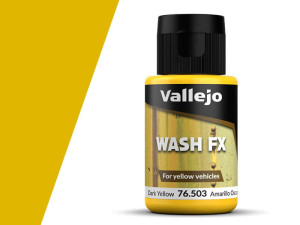 Wash modelarski Dark yellow