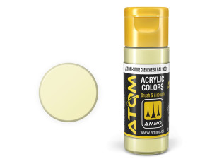 Farba akrylowa ATOM Cremeweiss RAL9001