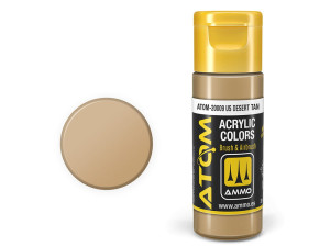 Farba akrylowa ATOM US desert tan