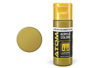 Farba akrylowa ATOM Zinc chromate yellow