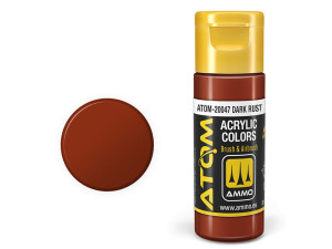 Farba akrylowa ATOM Dark rust