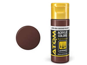 Farba akrylowa ATOM Schokobraun RAL8017