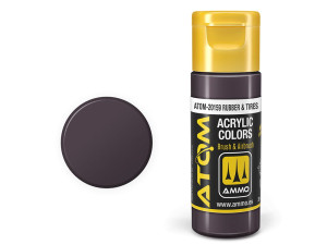 Farba akrylowa ATOM Rubber & tires