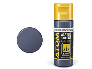 Farba akrylowa ATOM Intermediate blue RAL7031