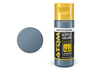 Farba akrylowa ATOM Blue gray
