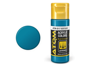 Farba akrylowa ATOM Duck blue