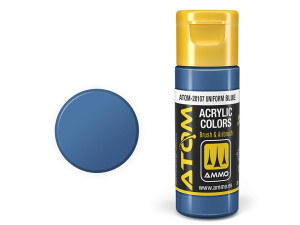 Farba akrylowa ATOM Uniform blue
