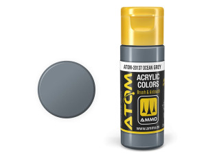 Farba akrylowa ATOM Ocean grey