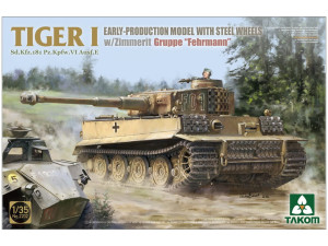 Czołg Tiger I Sd.Kfz.181 PzKpfw VI Ausf.E Early Gruppe Fehrmann