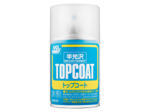 Lakier bezbarwny Mr.TopCoat Semi-Gloss Clear Finishing Spray
