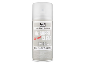 Lakier bezbarwny Mr.Super Clear UV Cut Matt Finishing Spray