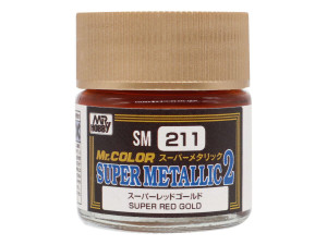Farba metaliczna Mr.Color Super Red Gold