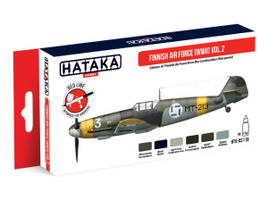 Zestaw farb akrylowych Finnish Air Force (WWII) Vol. 2