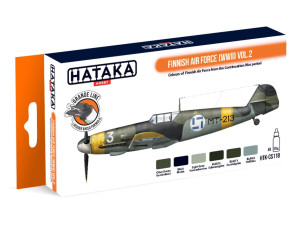 Zestaw farb celulozowych Finnish Air Force (WWII) Vol. 2
