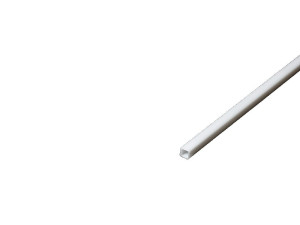 Plastikowa styrenowa biała kwadratowa rurka 3mm Square Tube