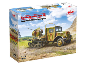 Transporter Sd.Kfz.3b with Flak 38 Truppenluftschutzwagen