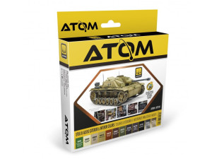 Zestaw farb akrylowych StuG III Ausf.G Exterior & Interior Colors