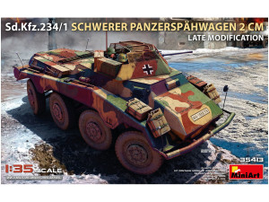 Pojazd Sd.Kfz.234/1 Schwerer Panzerspahwagen 2cm Late Modification
