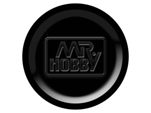 Farba akrylowa Aqueous Hobby Color Metal Black Metallic