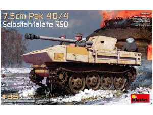 Działo samobieżne 7.5cm Pak 40/4 Selbstfahrlafette RSO
