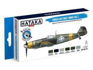 Zestaw farb akrylowych Finnish Air Force (WWII) Vol. 2