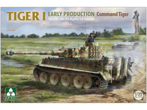 Czołg Tiger I Sd.Kfz.181 PzKpfw VI Ausf.E Early Command Tiger