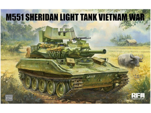 Czołg M551 Sheridan Light Tank Vietnam War