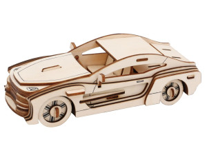 Samochód Aston Martin składanka drewniana puzzle 3D
