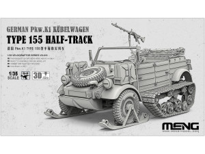 VW Volkswagen Pkw.K1 Kubelwagen Type 155 Half-Track