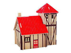 Villa Willa składanka drewniana puzzle 3D