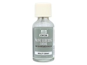 Wash farba olejna Mr.Weathering Color Multi Gray