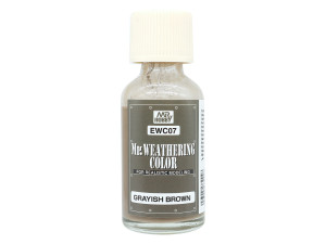 Wash farba olejna Mr.Weathering Color Grayish Brown