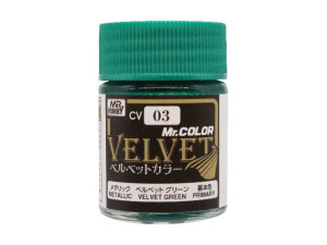 Farba metaliczna Mr.Color Velvet Green Metallic