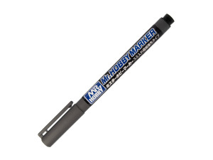 Mr.Hobby Marker Super Fine Tip Brush Pen for Panel Line Gray