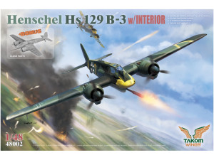 Samolot Henschel Hs 129 B-3 w/Interior