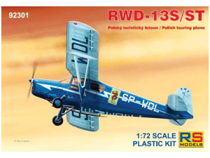 Samolot RWD-13S/ST Polish touring plane