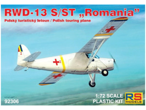 Samolot RWD-13S/ST Romania Polish touring plane