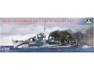 Okręt niszczyciel PR.7 Gremyashchiy 1942 Soviet Destroyer